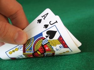 Online live blackjack spelen